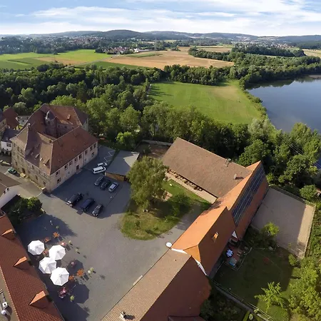 Apartment Schlossgut Franken - Doppelzimmer Scholarenstube