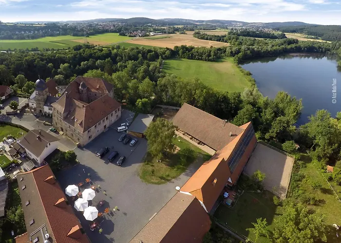 Apartment Schlossgut Franken - Doppelzimmer Scholarenstube
