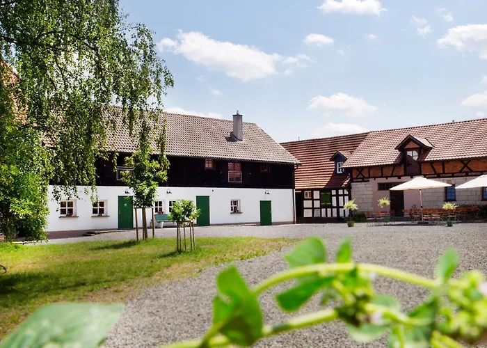 Schlossgut Franken - Doppelzimmer Scholarenstube Apartment