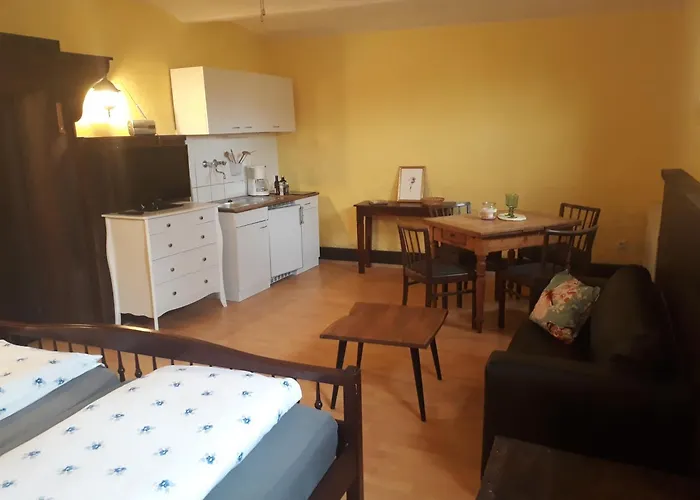 Schlossgut Franken - Doppelzimmer Scholarenstube Lägenhet Redwitz an der Rodach